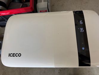 GO20 Dual Zone 12V Portable Freezer - White | ICECO | 20 LT