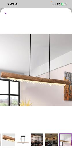 1 Light LED Kitchen Island Pendant
