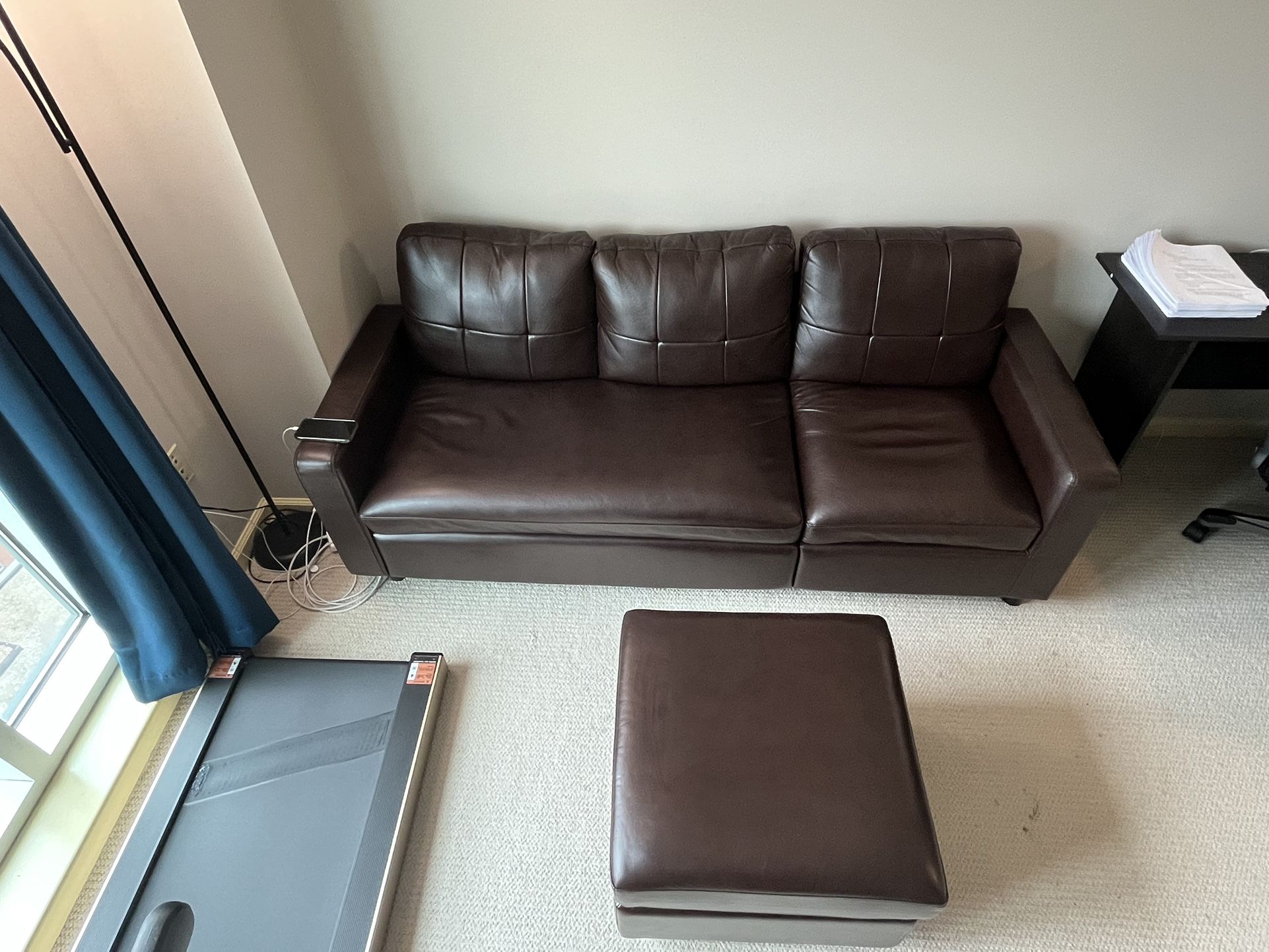 Sofa With Ottoman