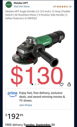 Metabo 4.5” Grinder