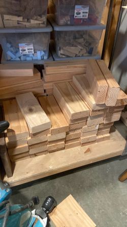 Big Jenga 2x4 blocks