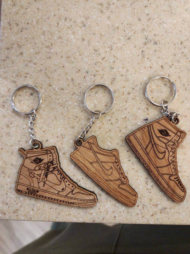 Wooden Keychains