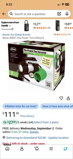 Slime 40031 Pro Power Tire Inflator2
