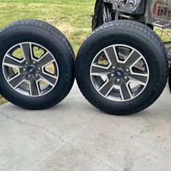 New set of tires and rims 265/65/18 ford f150
