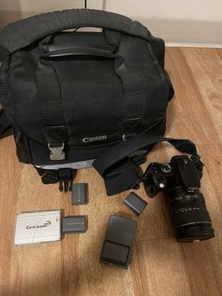 Canon Camera W/ 28-135 ultrasonic Canon Len.