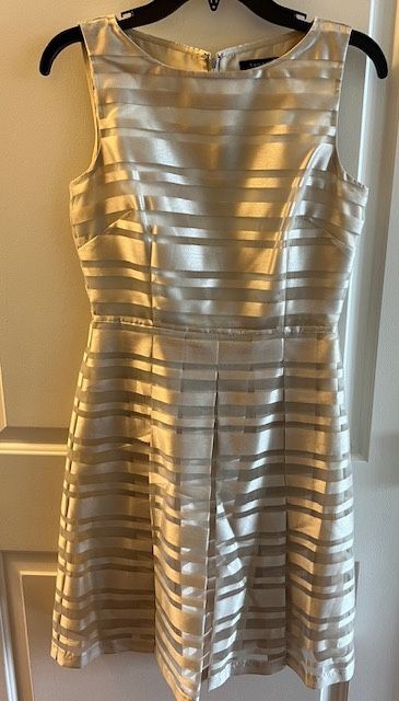 Gold Tahari Cocktail Dress