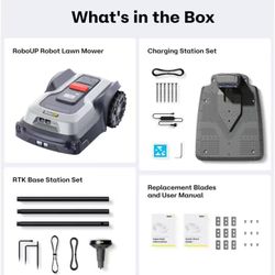 T1200Pro Robot Lawn Mower Wire Free