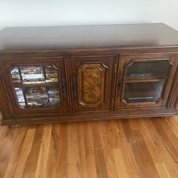 Hooker Media Cabinet. Mint Condition