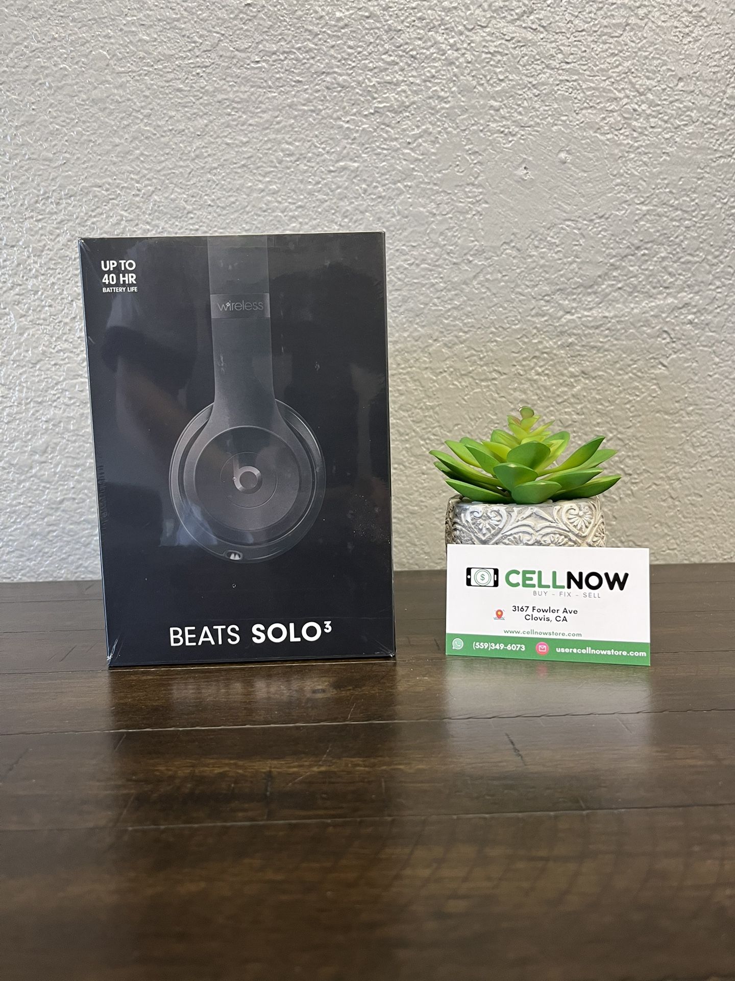 Beats Solo3 wireless sealed black
