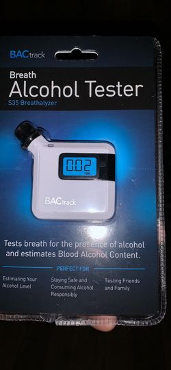 BAC breath alcohol tester new