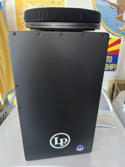 Latin Percussion Cajon And Throne