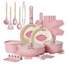 Umite Chef Pots and Pans Set Non Stick, 21 pcs