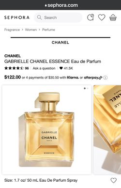 CHANEL GABRIELLE ESSENCE Eau de Parfum 1.7 oz (50 ml) for Sale in