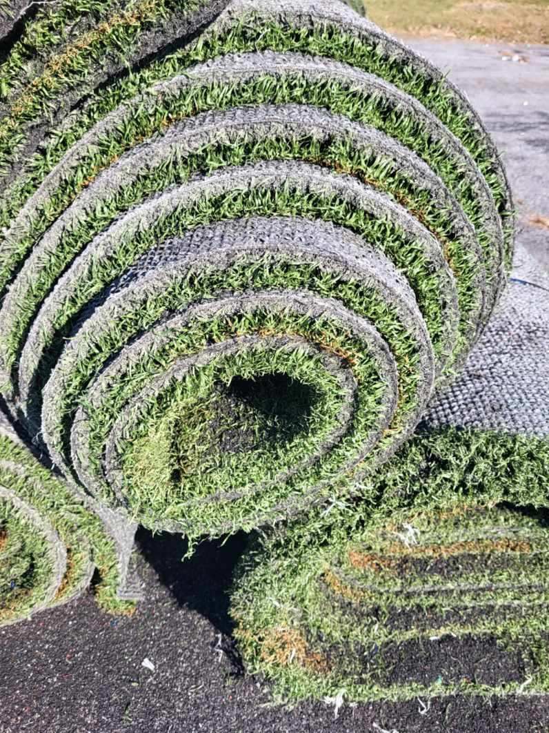 Commercial Grade Artificial Turf β Recycled Field Rolls