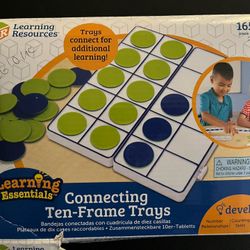 Learning Resources, Connecting 10 Frame Trays