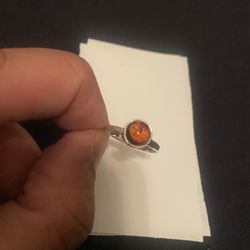 Honey Amber Ring