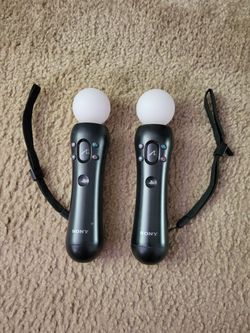 UNTESTED Sony PlayStation Move Motion Controller's (CECH-ZCM1U) PS3 