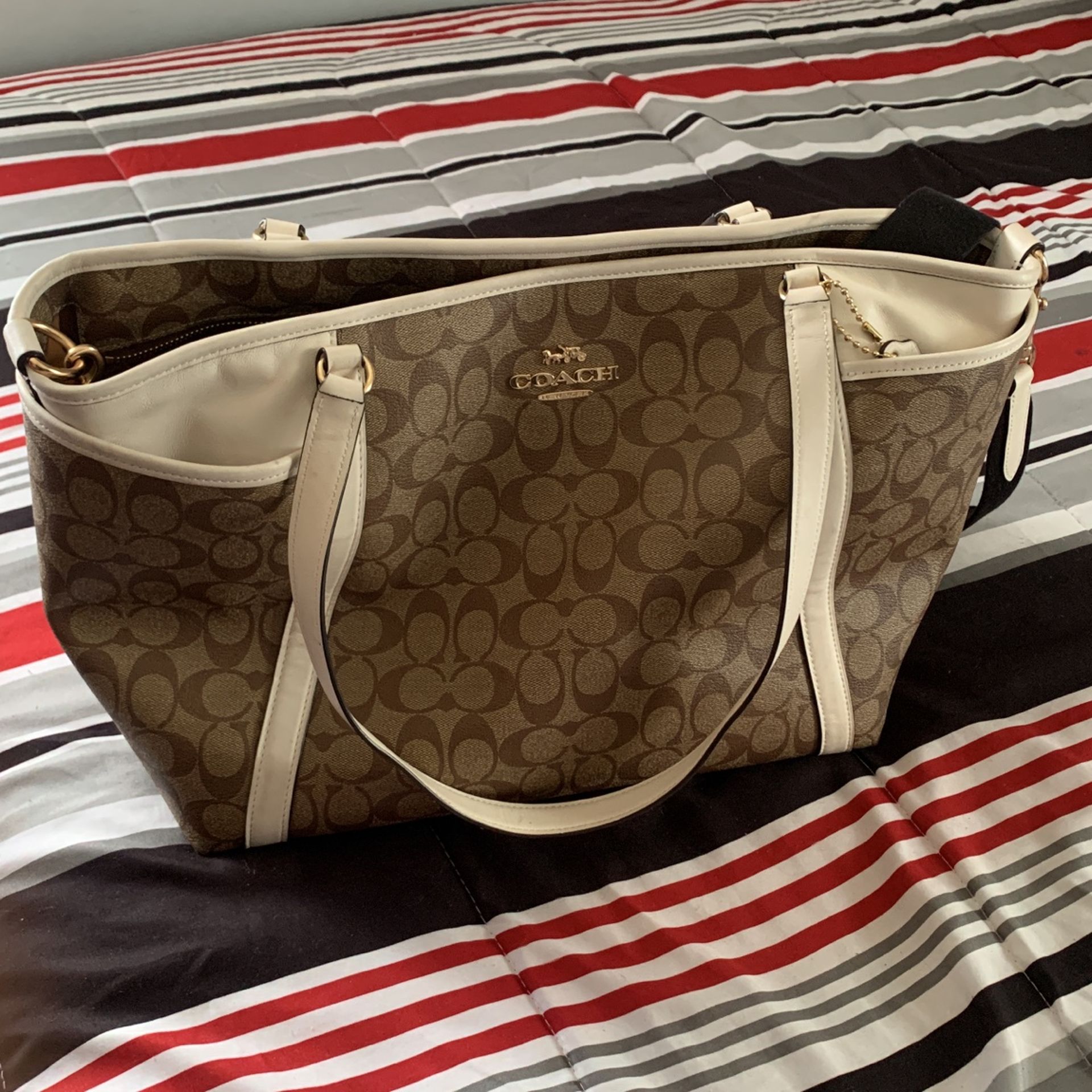 Authentic Coach diaper bag