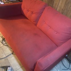 Couch Red Small