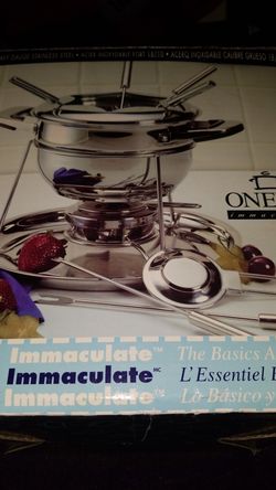 Fondue pot set