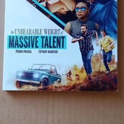 blu ray unbearable weight massive talent bluray brand new 