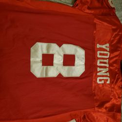 steve young throwback jersey