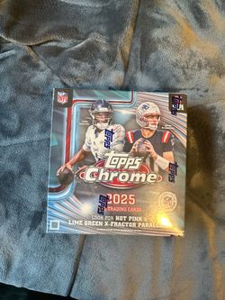 2025 Topps Chrome Football Mega Box