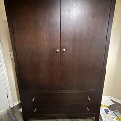 Free solid Wood Armoire/Wardrobe