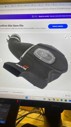 Dodge Durango SRT air intake