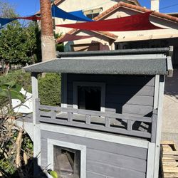 Two Story Cat House