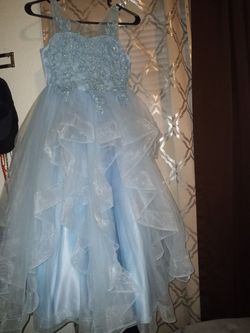 Light Blue Size 8 Fancy Dress