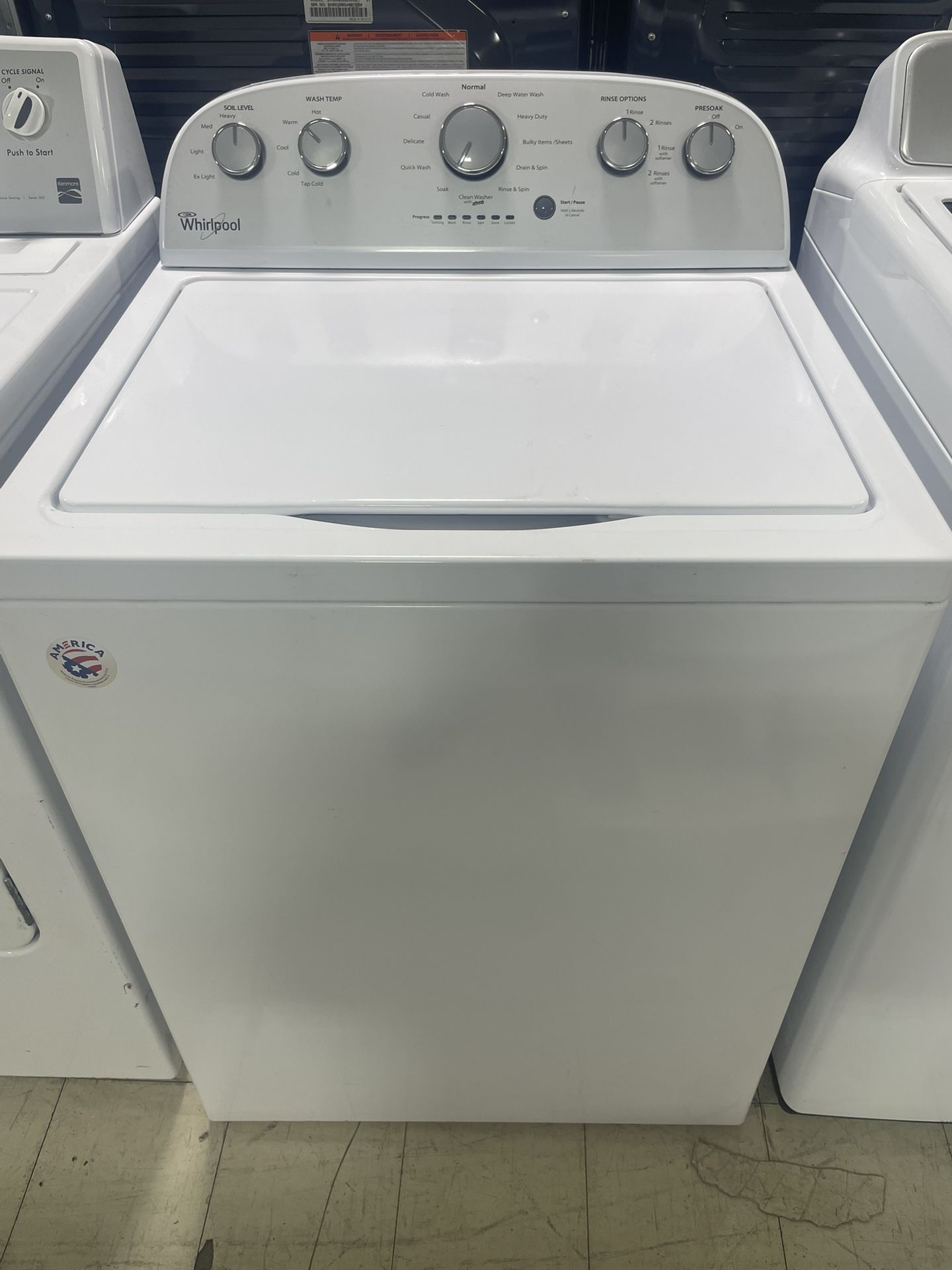 Whirlpool washer