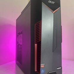 Acer Nitro N50 Gaming PC! 480GB SSD | AMD Radeon RX 5500 XT | Intel Core i5-8400 | 16GB DDR4 RAM