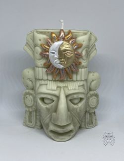 Mayan God Candle