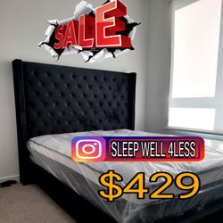 NEW QUEEN BED 