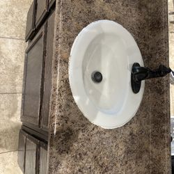 Bathroom Vanity With Faucet