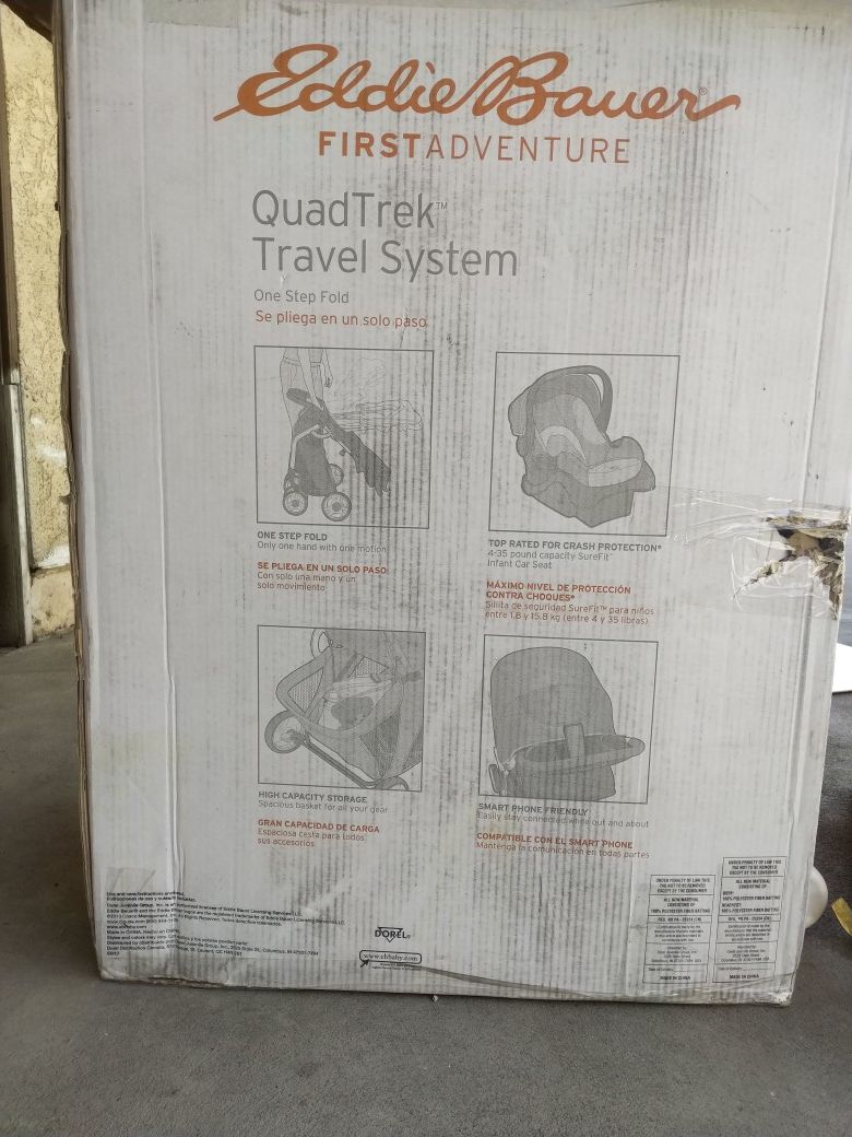 Eddie bauer clearance quadtrek travel system
