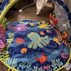 Ocean Theme Baby Floor Play Gym