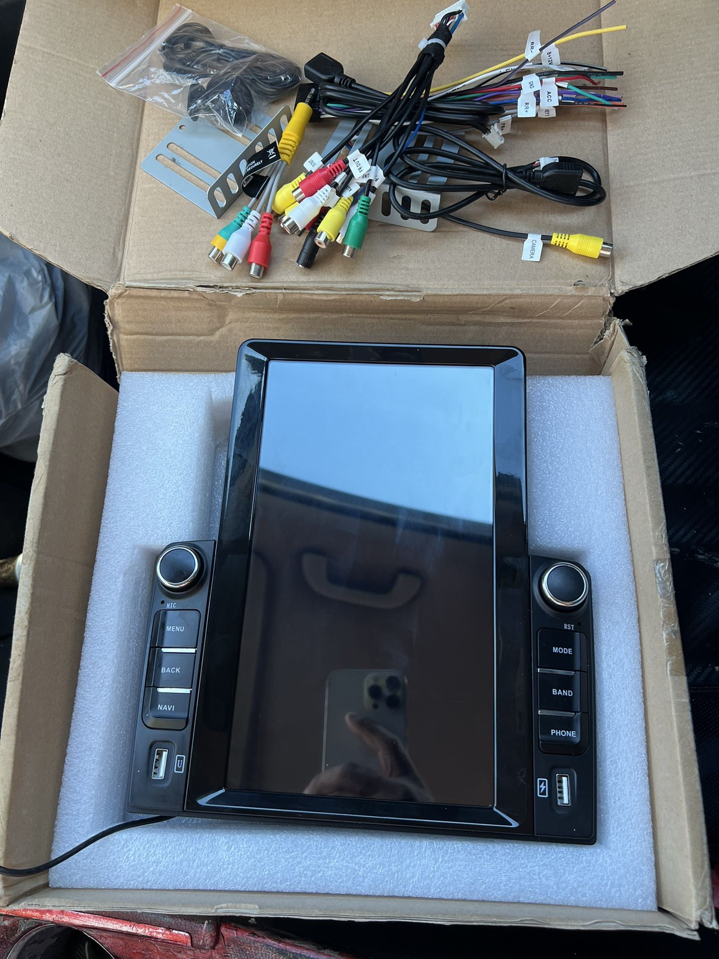 Android Car Vertical Screen Audio Stereo Bluetooth Autoradio Multimedia GPS Navi