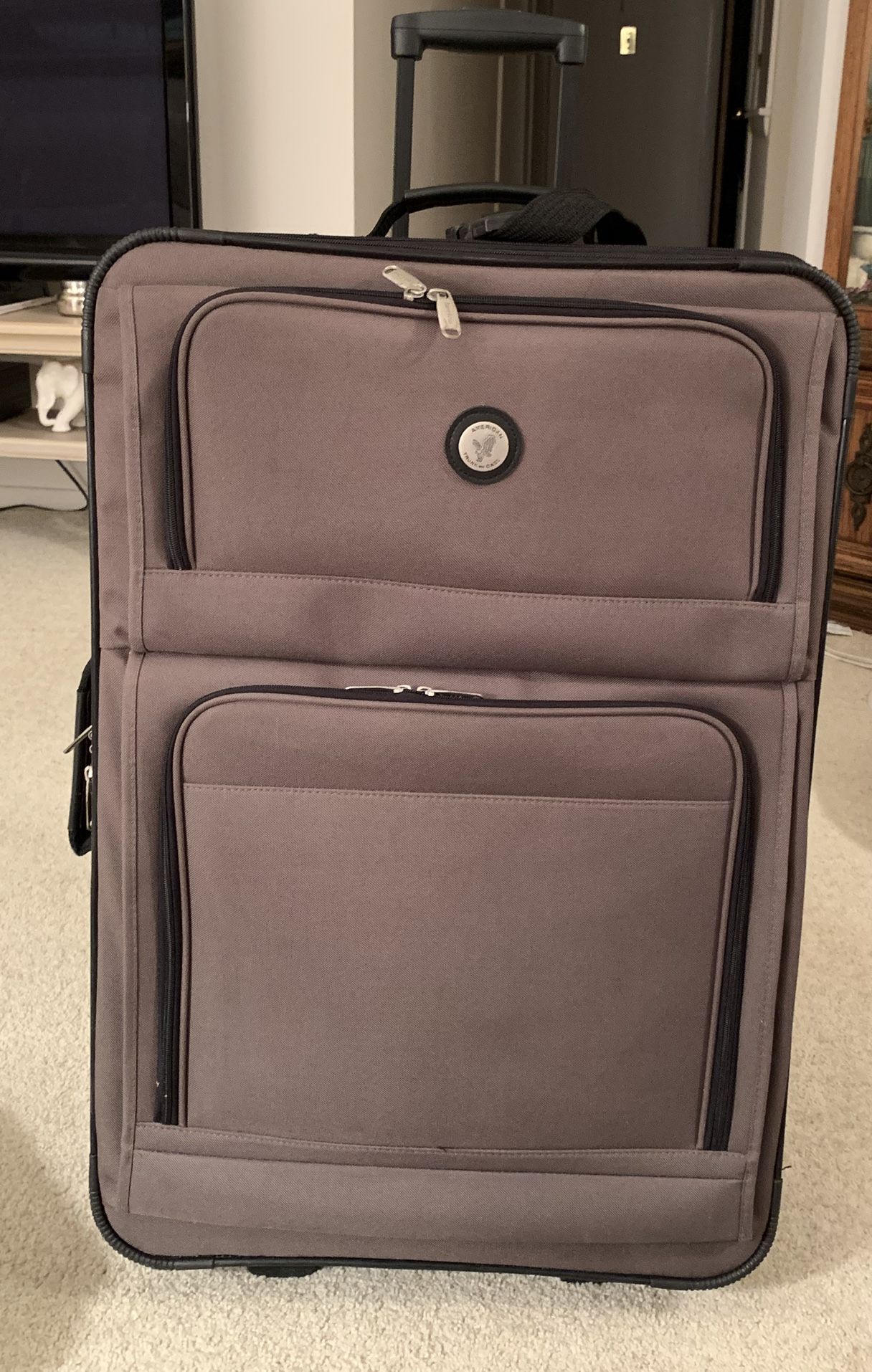 Suitcase Luggage 30”tall x 19”wide x 10”deep VERY CLEAN