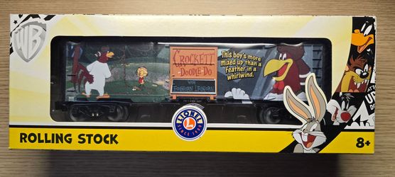 Lionel Trains Foghorn Leghorn  Crockett-Doodle Do Boxcar (contact info removed) O Gauge