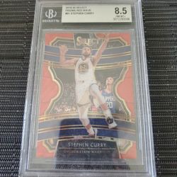 Warriors Stephen Curry Graded Refractor Card