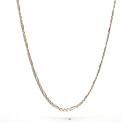 10k Yellow Gold 24” Inch Figaro Chain Necklace GP3119445