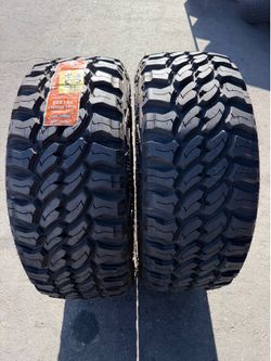 (2) 35x12.50R20 Pro Comp Mud Terrain
