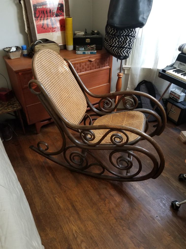 Vintage bentwood chair