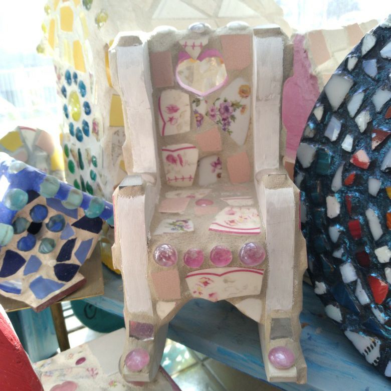 Mosaic Rocking Chair