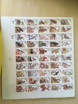 Wildlife America Mint Set whole sheer