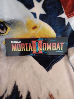 Mortal Kombat II Midway Arcade Marquee