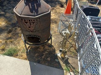 Raiders fire pit