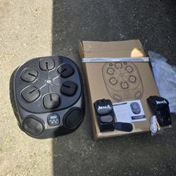 
GloGlim 2025 Music Boxing Machine for Adults, Music Punching Machine, Wall Punching Pad for Boxing